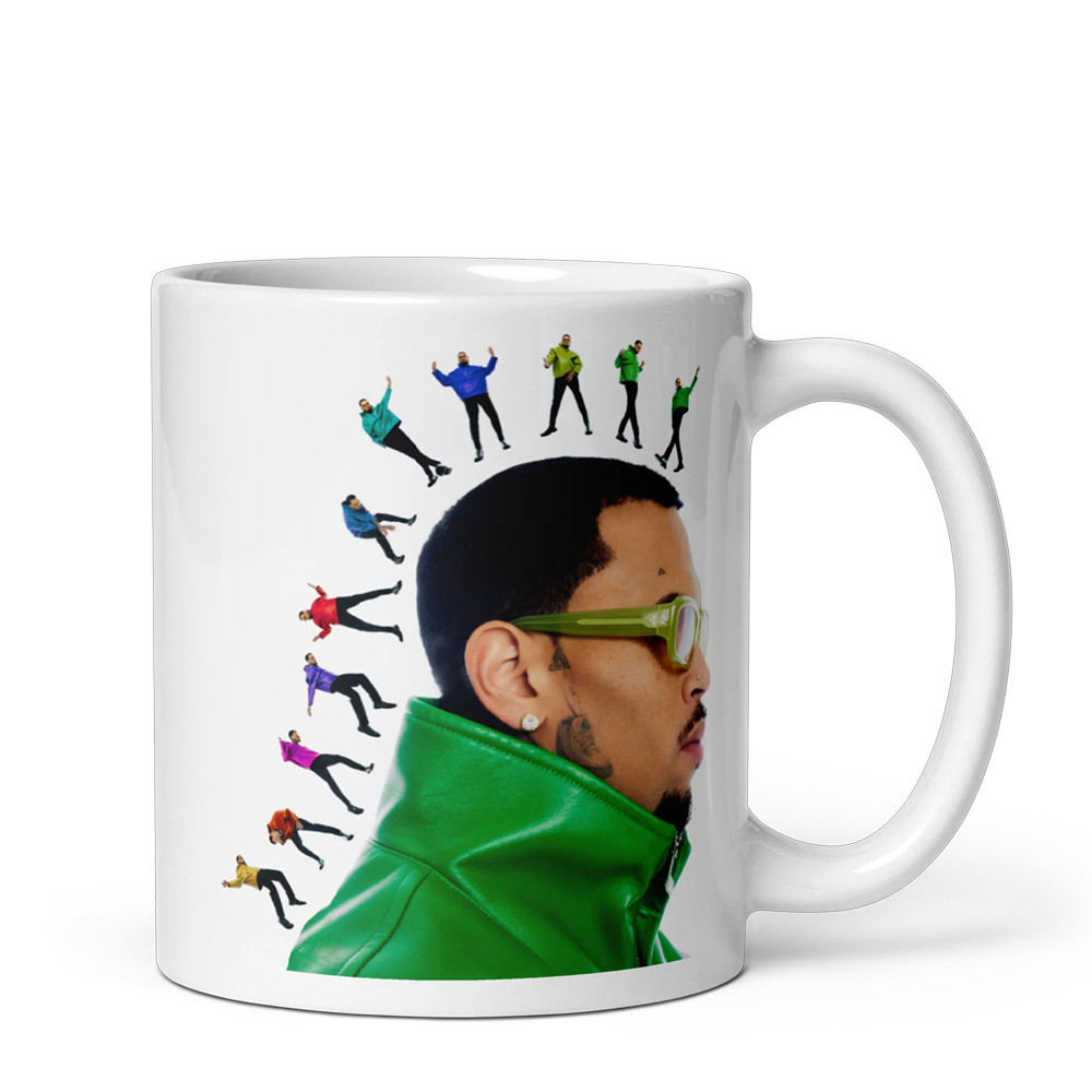 Chris Brown Breezy Bowl XX World Tour Merch Mug 2025 Dance Off Coffee Mug
