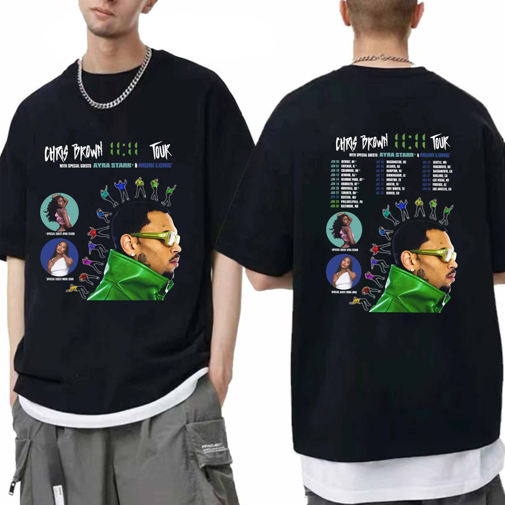 Chris Brown Concert 2024 With Ayra Starr Shirt Fan Merch Gifts For Music Lovers Chris Brown Concert 2024 With Ayra Starr Shirt Fan Merch Gifts For Music Lovers