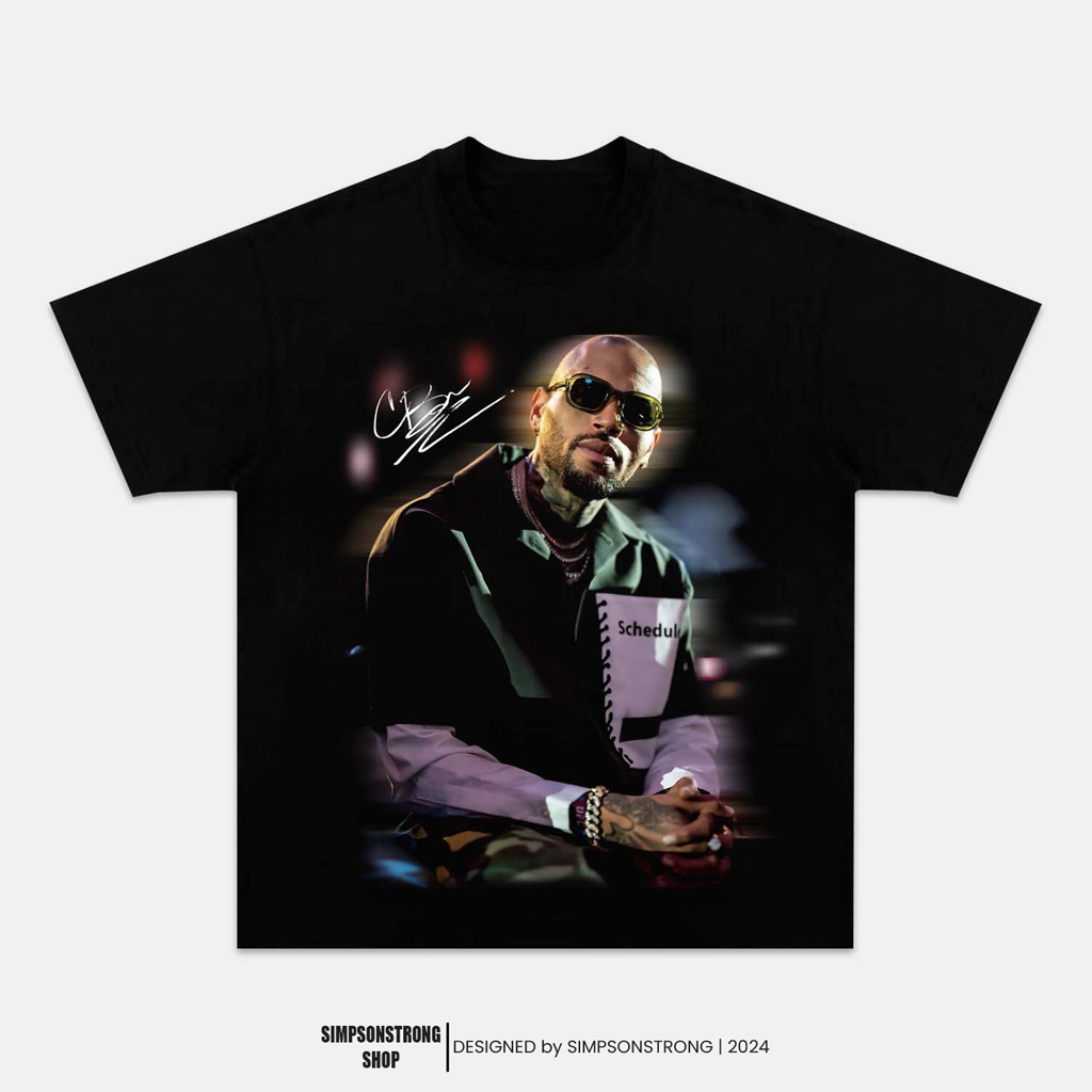 Chris Brown Graphic T-Shirt Fan Merch Christmas Gifts For Men