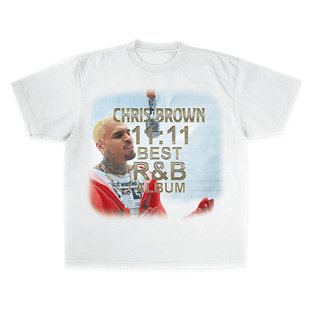 Chris Brown Merch 11:11 Best R And B Album S'S Shirt Chris Brown T-Shirt Father's Day Gifts Chris Brown Merch 11:11 Best R And B Album S'S Shirt Chris Brown T-Shirt Father's Day Gifts