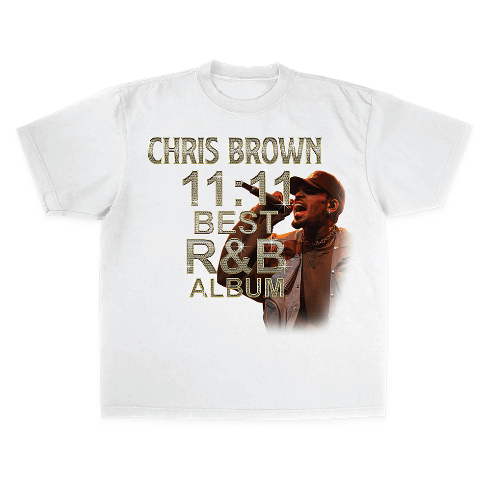 Chris Brown Merch 11:11 Best R And B Album T-Shirt Father's Day Gifts For Husband