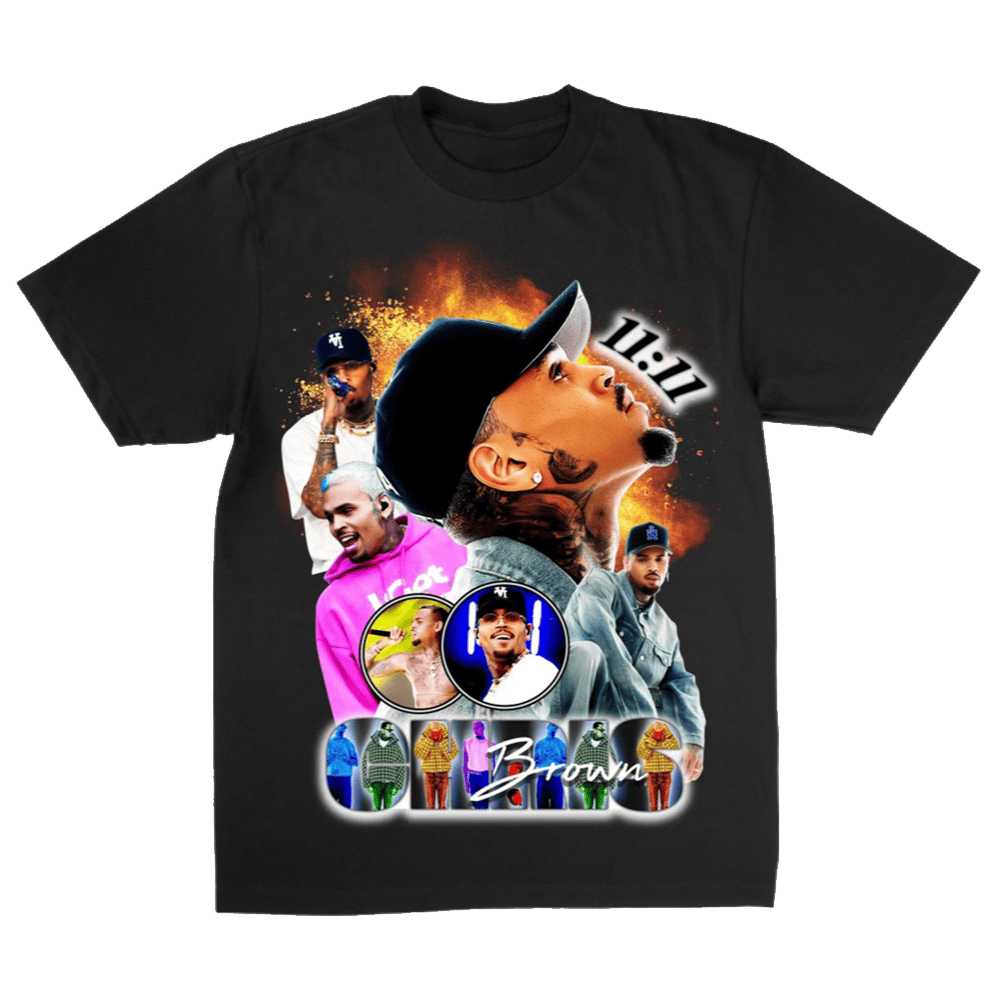 Chris Brown Merch 11:11 Chris Brown T-Shirt Father's Day Presents For Music Fans Chris Brown Merch 11:11 Chris Brown T-Shirt Father's Day Presents For Music Fans