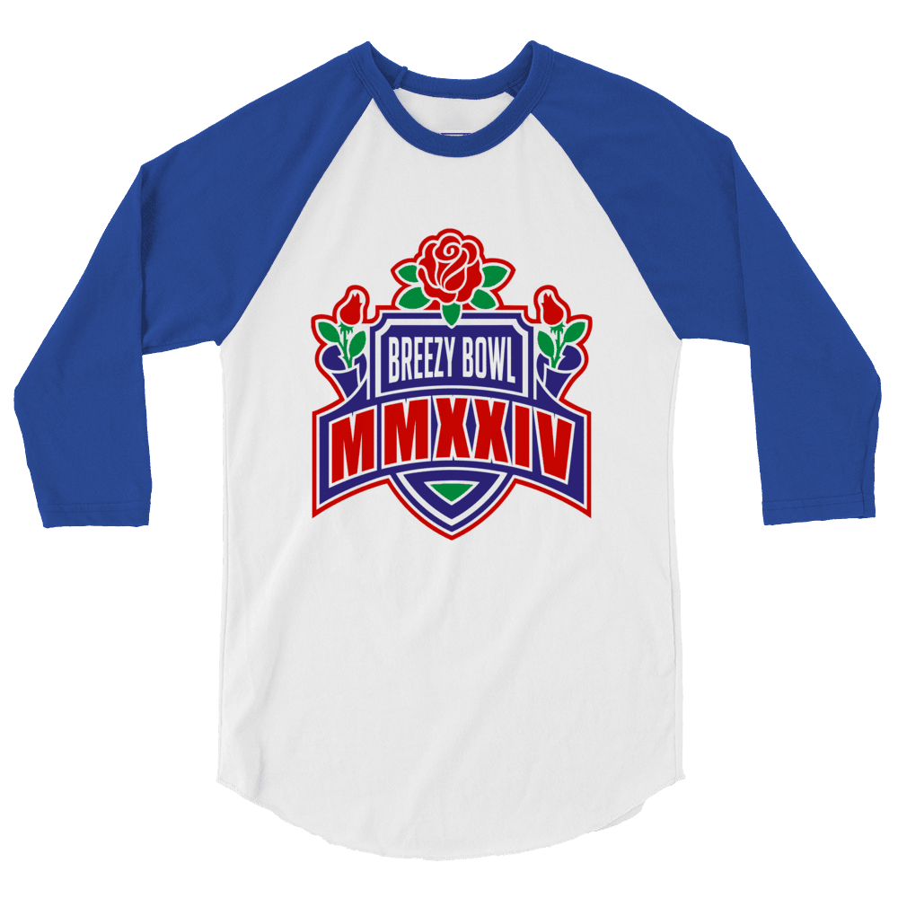 Chris Brown Merch Breezy Bowl 3:4 Sleeve Raglan Shirt Mothers Day Birthday Gift for Husband