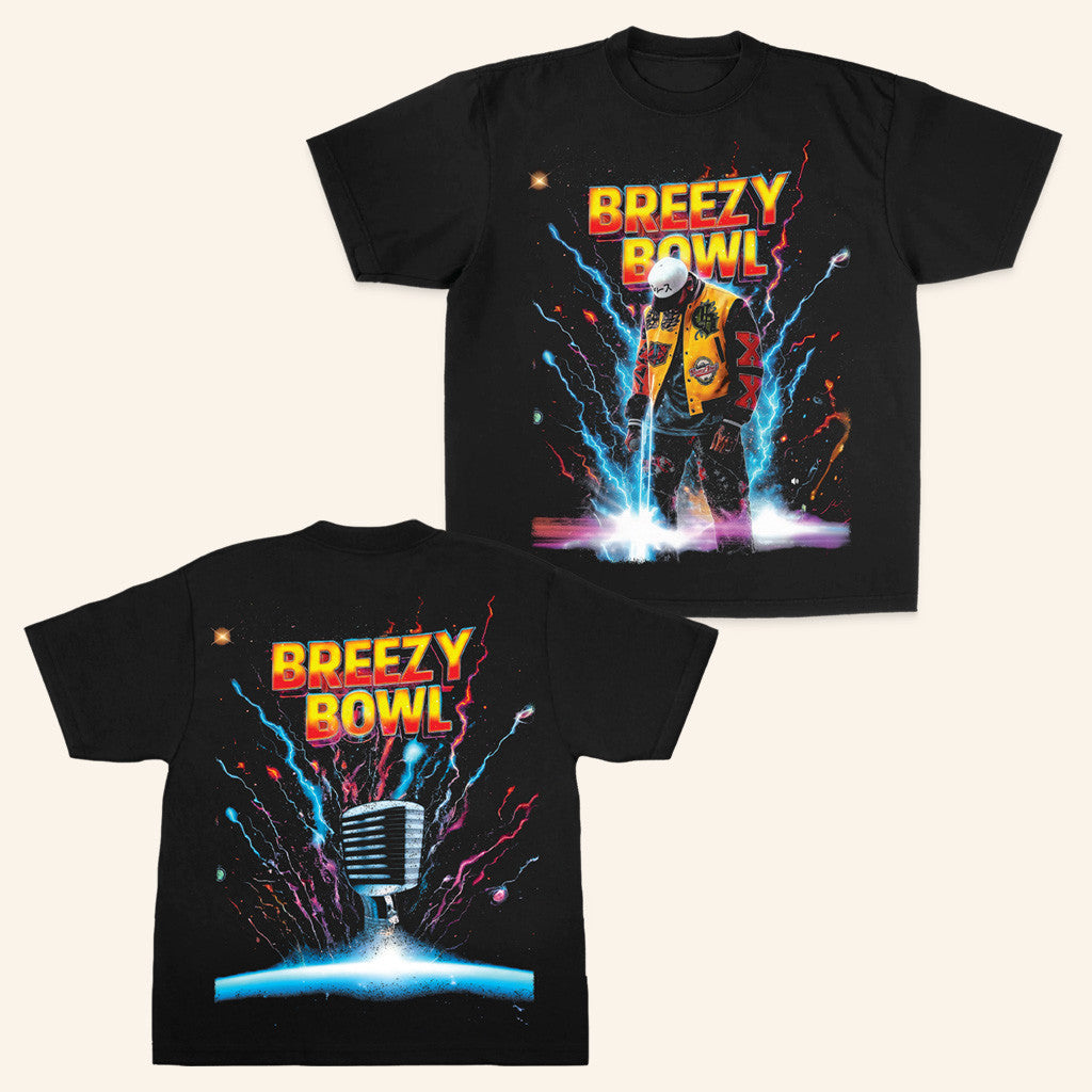 Chris Brown Merch Breezy Bowl T-Shirt Gifts For Music Fans Chris Brown Merch Breezy Bowl T-Shirt Gifts For Music Fans