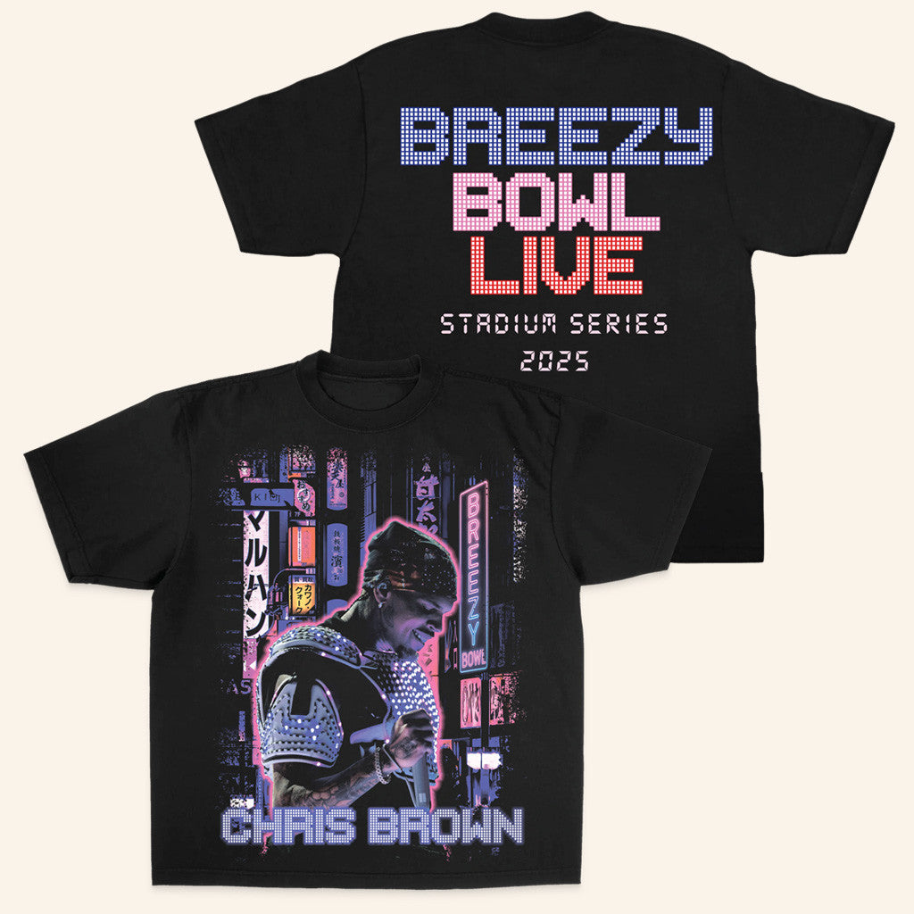 Chris Brown Merch Breezy Bowl Xx Light Bright SS T-Shirt Good Gifts For Boyfriend Chris Brown Merch Breezy Bowl Xx Light Bright SS T-Shirt Good Gifts For Boyfriend
