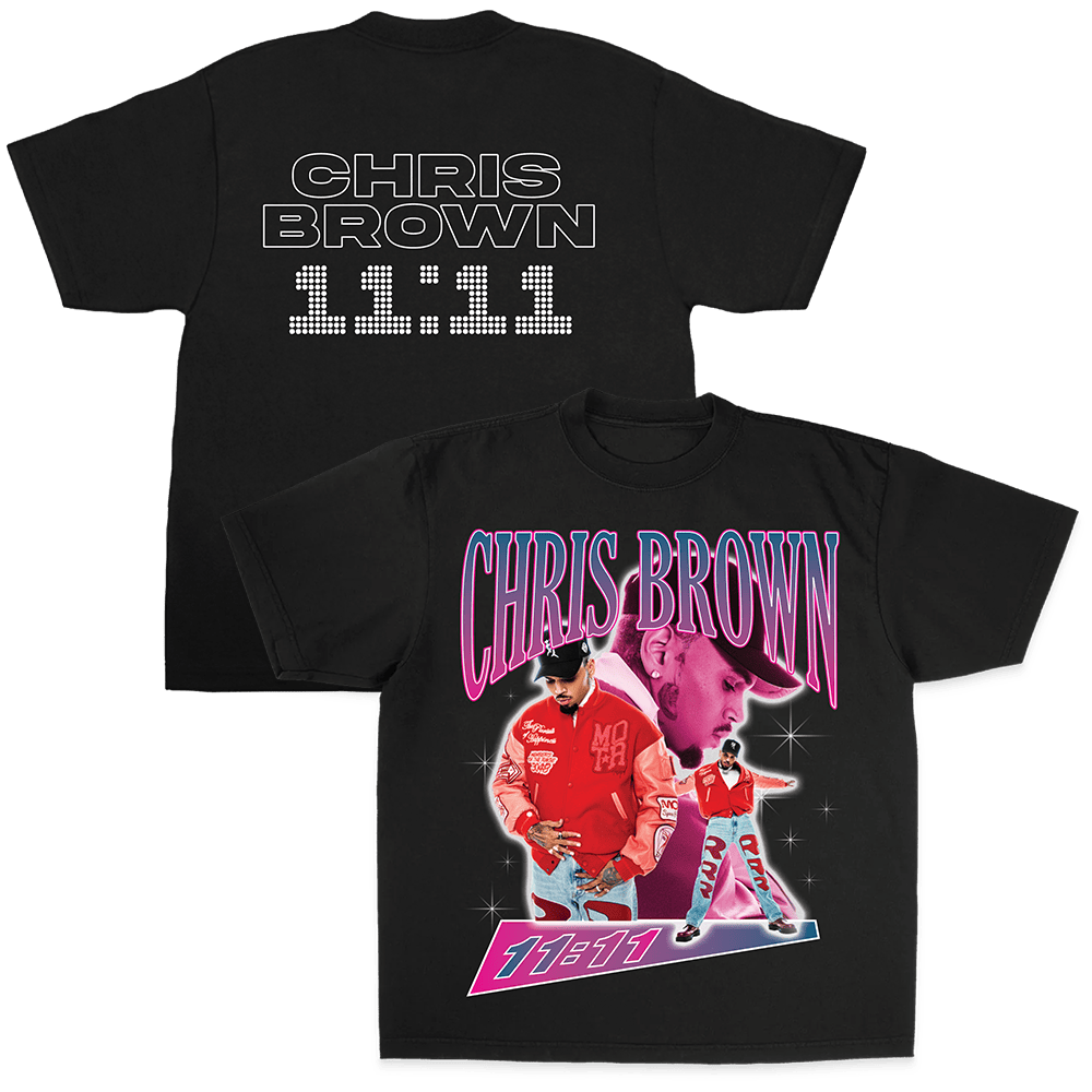 Chris Brown Merch Chris Brown 11:11 Star Struck T-Shirt Gifts For Music Fans Chris Brown Merch Chris Brown 11:11 Star Struck T-Shirt Gifts For Music Fans