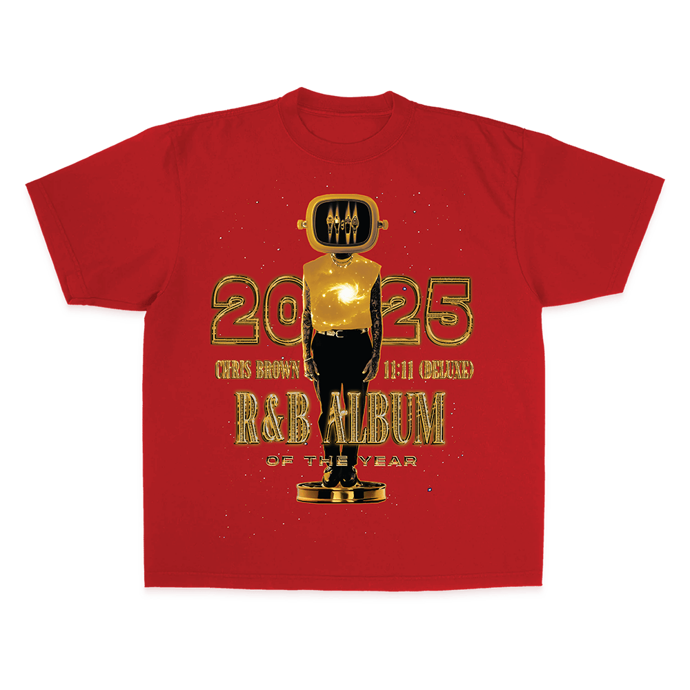 Chris Brown Merch Chris Brown R And B Album Of The Year 2025 T-Shirt Mothers Day Present Ideas