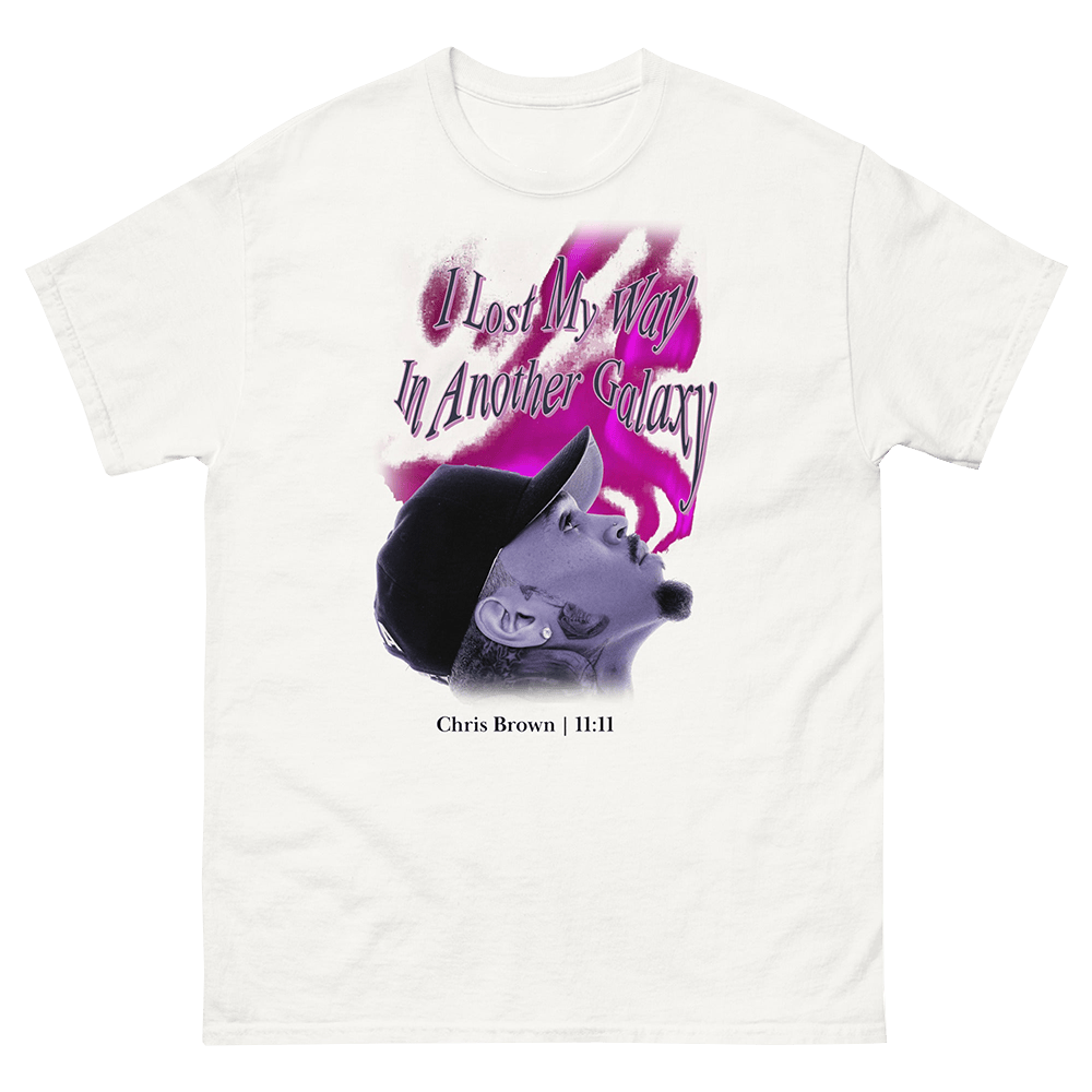 Chris Brown Merch Galaxy Aura S'S White Shirt Chris Brown T-Shirt Top 10 Father's Day Gifts Chris Brown Merch Galaxy Aura S'S White Shirt Chris Brown T-Shirt Top 10 Father's Day Gifts