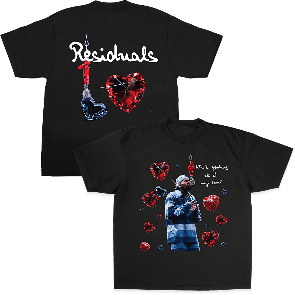 Chris Brown Merch Residuals S'S Shirt Chris Brown T-Shirt Gifts For Father's Day From Son