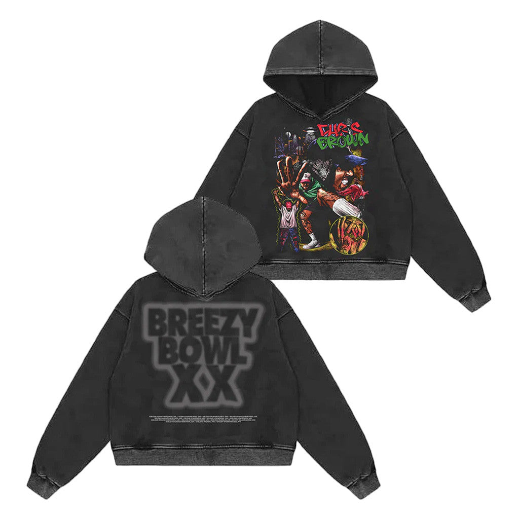 Chris Brown Merch Tour 2025 Breezy Bowl College Hoodie Gifts For Him Chris Brown Merch Tour 2025 Breezy Bowl College Hoodie Gifts For Him