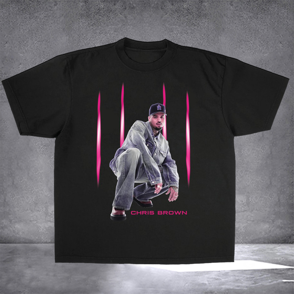 Chris Brown Shirt Angel Numbers 11:11 Deluxe Breezy Bowl 2025 Tour Merchandise Gifts