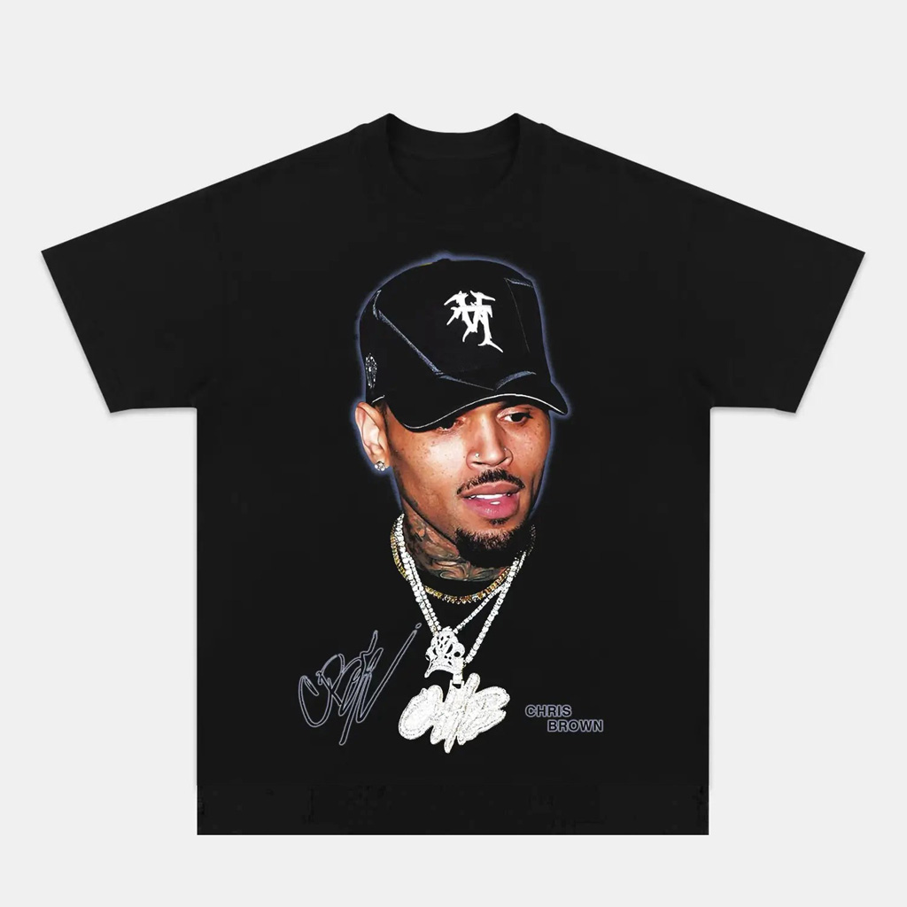 Chris Brown Vintage V2 Graphic Black T-Shirt Chris Brown Merch Gifts For Music Lovers Chris Brown Vintage V2 Graphic Black T-Shirt Chris Brown Merch Gifts For Music Lovers