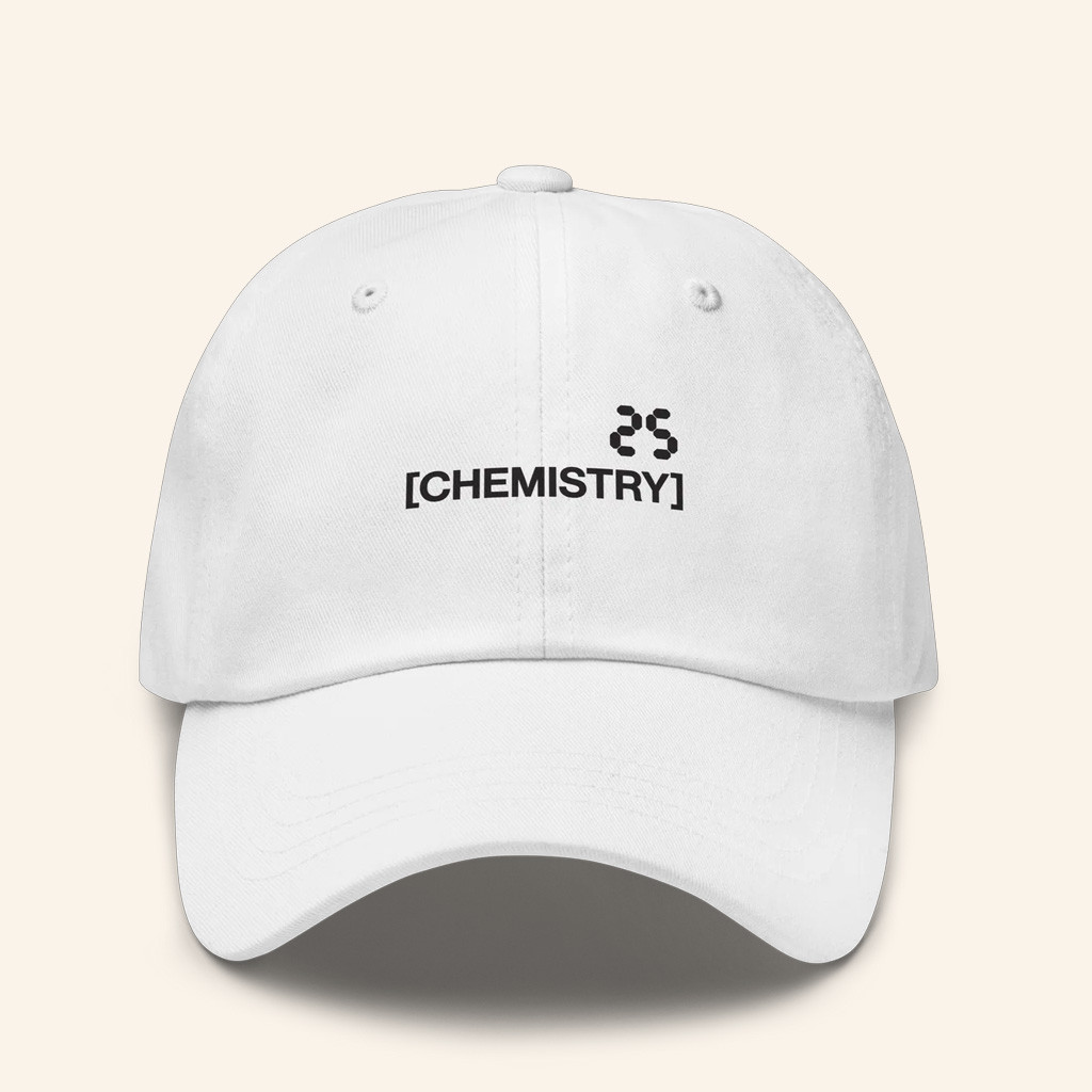 Chris Lake Merch Chemistry 25 Embroidered Hat Music Lover Gift Ideas For Him Chris Lake Merch Chemistry 25 Embroidered Hat Music Lover Gift Ideas For Him
