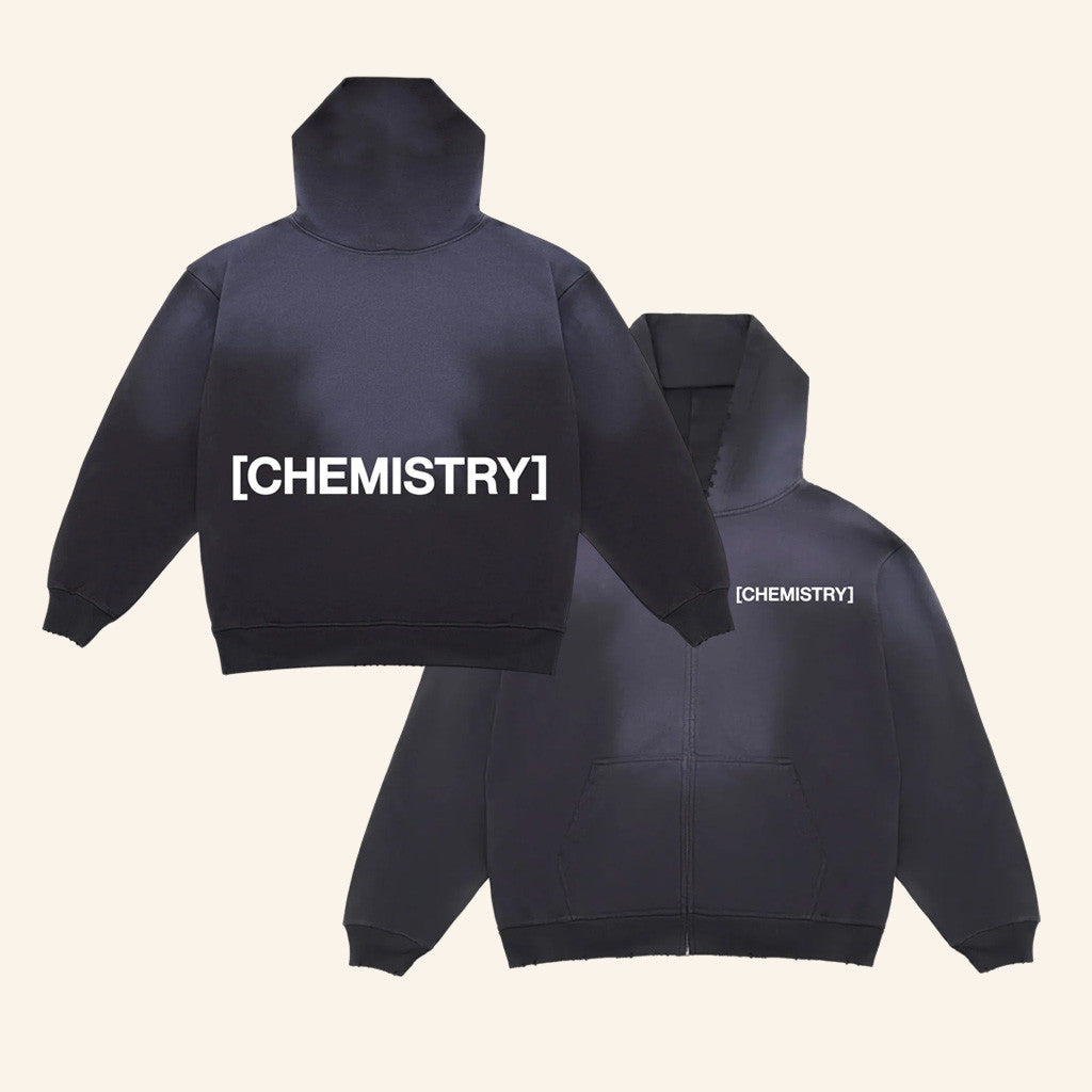 Chris Lake Merch Chemistry Black Zip Hoodie Chemistry Album Tour 2025 Apparel Friends Gifts