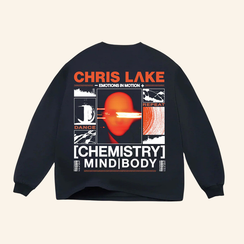 Chris Lake Merch Chemistry Ease My Mind Long Sleeve Shirt Chemistry Album Tour 2025 Apparel