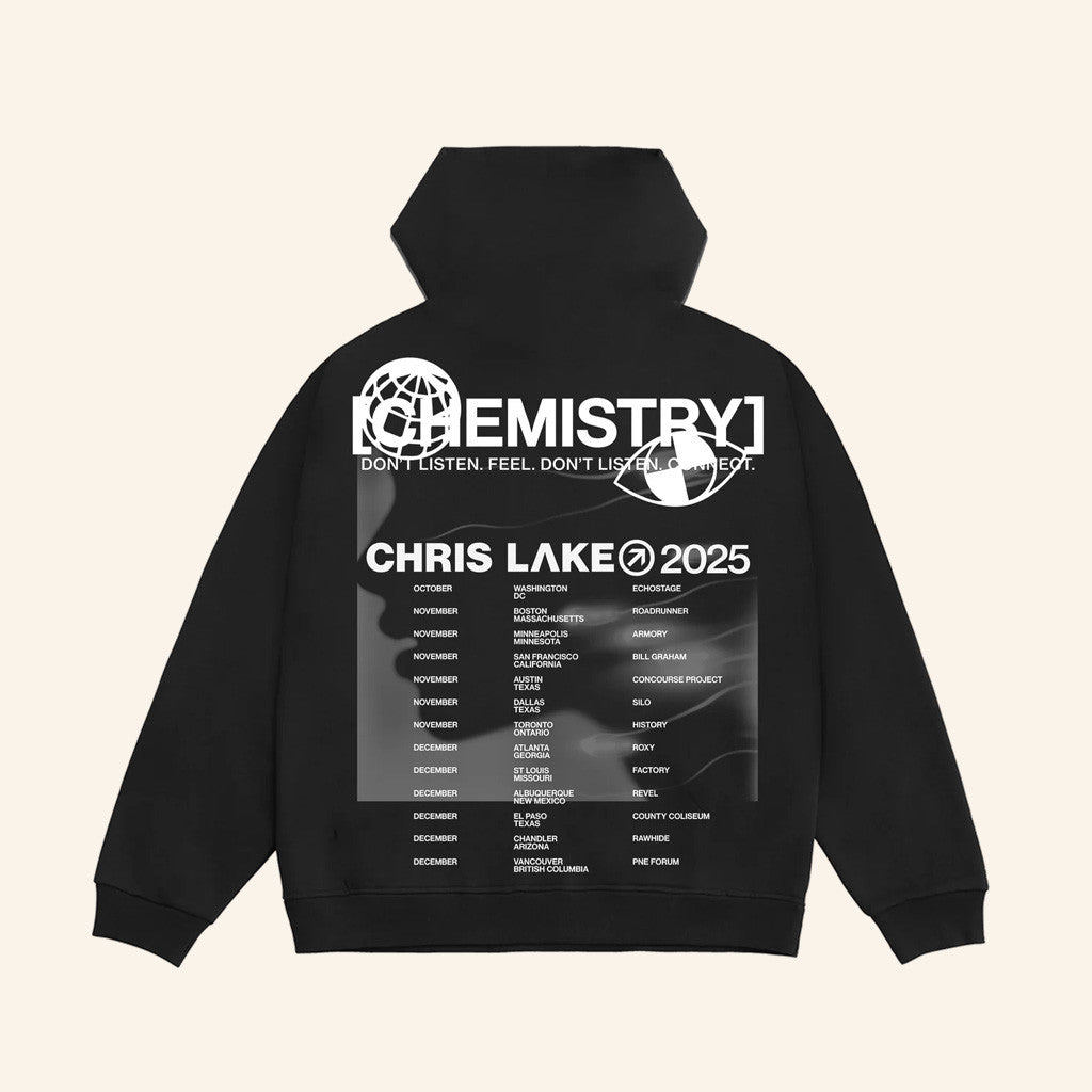Chris Lake Merch Chemistry Tour Hoodie Chemistry Album Tour 2025 Apparel Fan Merch Besties Gift Chris Lake Merch Chemistry Tour Hoodie Chemistry Album Tour 2025 Apparel Fan Merch Besties Gift