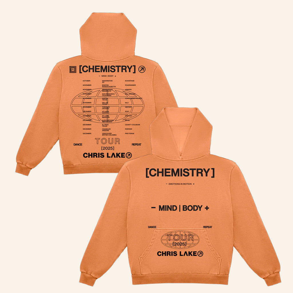 Chris Lake Merch Chemistry Tour Hoodie Chemistry Album Tour 2025 Apparel Fan Merch Girlfriend Gift