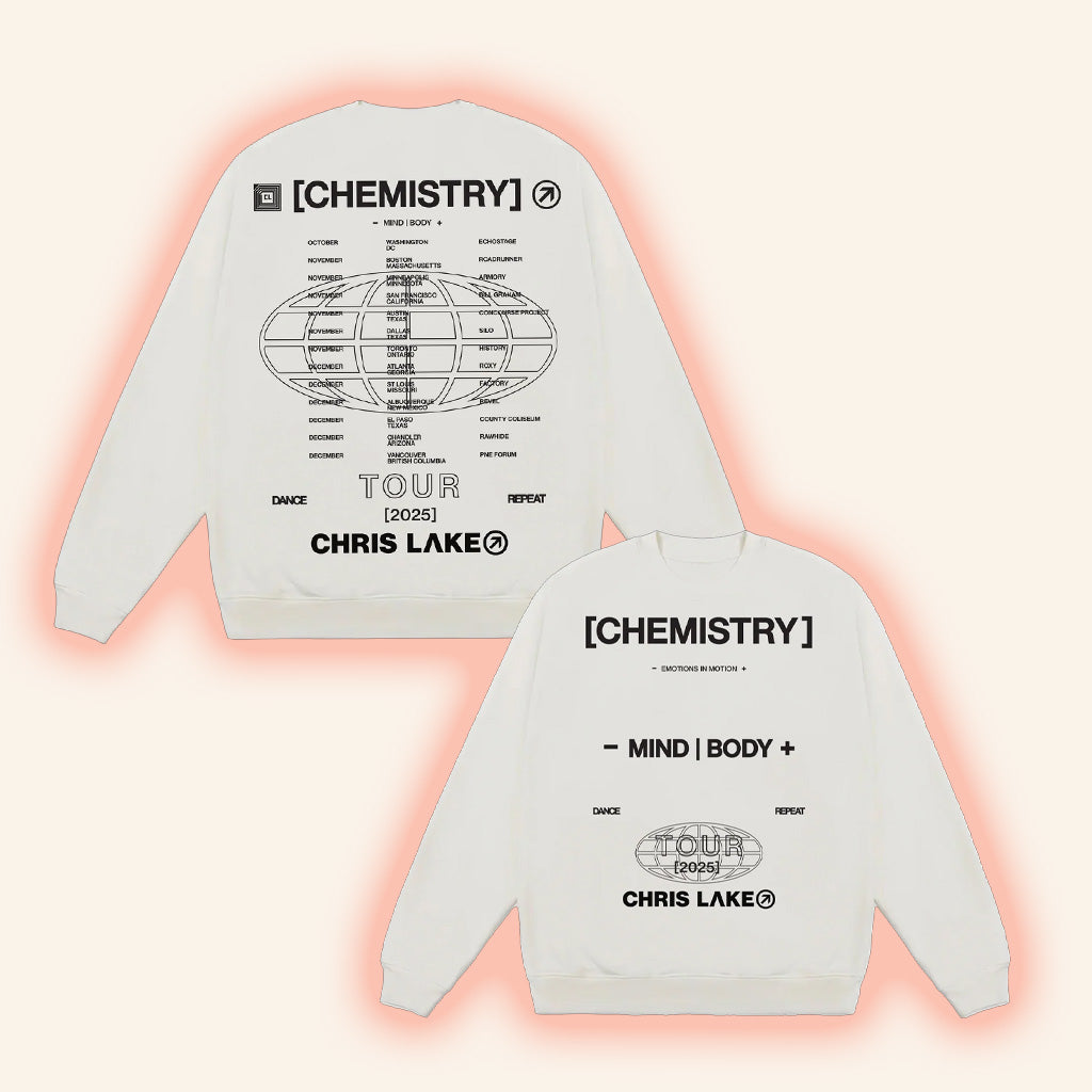 Chris Lake Merch Chemistry Tour Sweatshirt Chemistry Album Tour 2025 Apparel Fans Gifts Chris Lake Merch Chemistry Tour Sweatshirt Chemistry Album Tour 2025 Apparel Fans Gifts