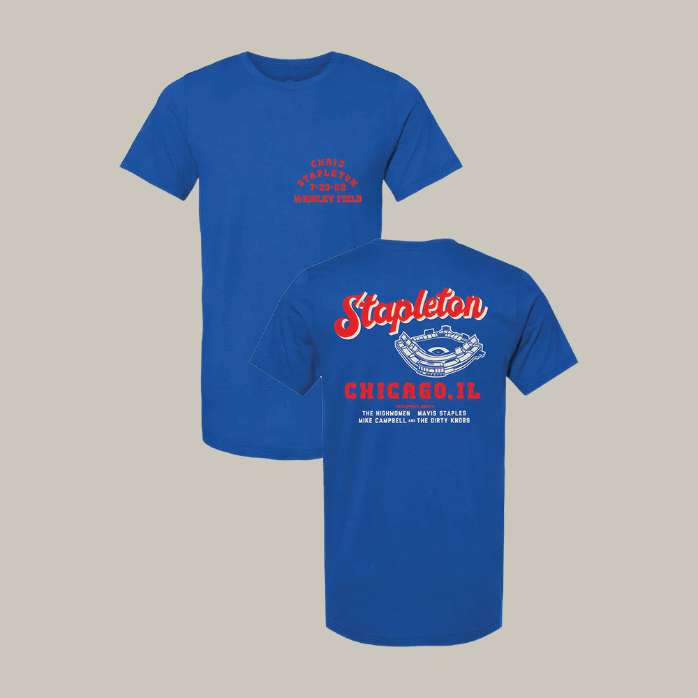 Chris Stapleton Chicago Stadium Event T-Shirt Music Concert Tee Unique Fan Gift