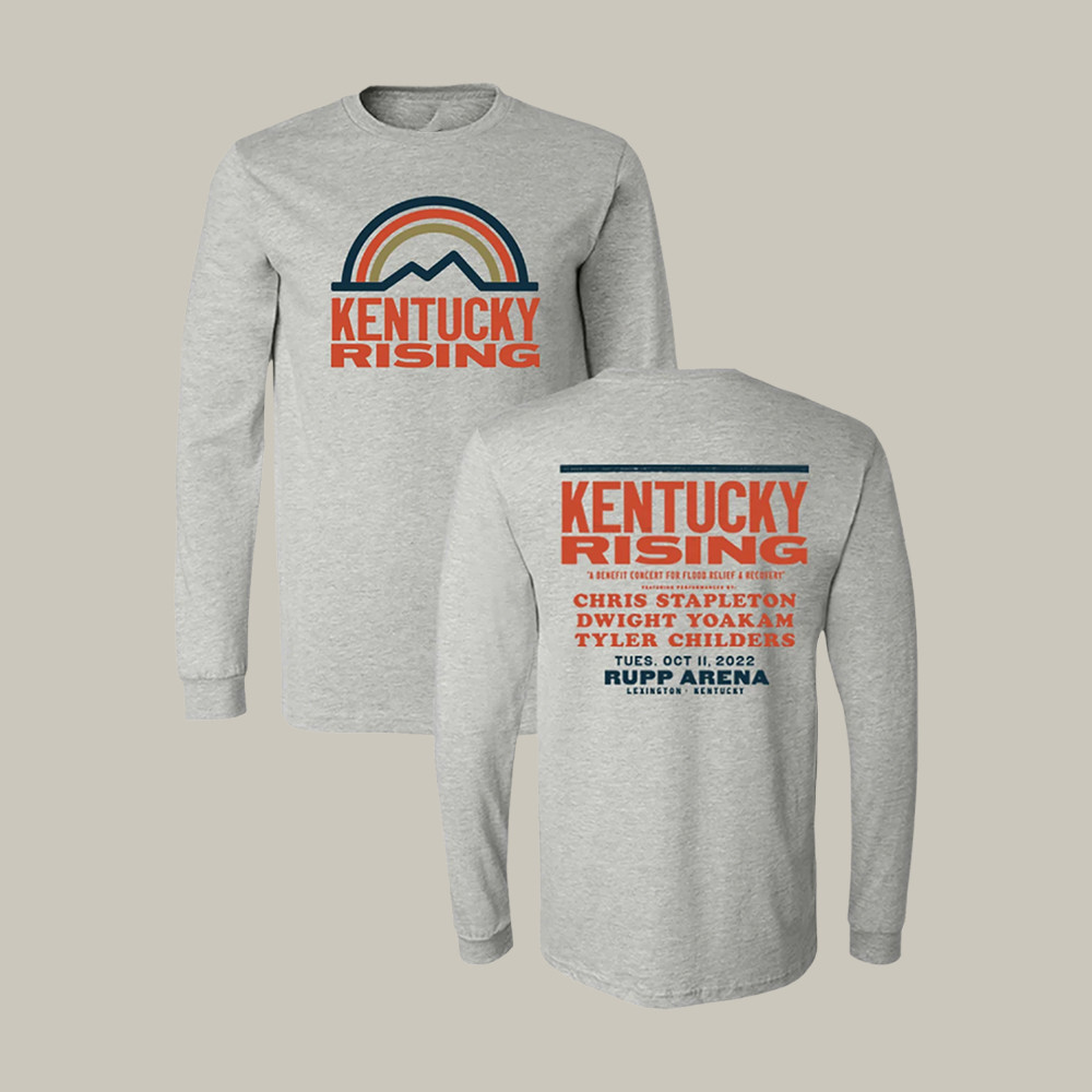 Chris Stapleton Kentucky Rising Long Sleeve Shirt Music Apparel Gift For Fans
