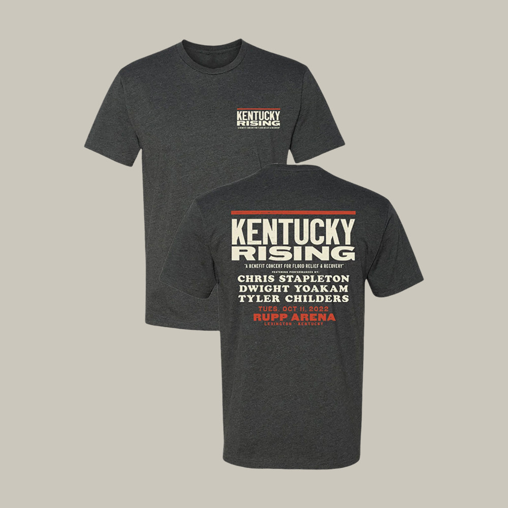 Chris Stapleton Kentucky Rising T-Shirt Music Concert Tee Gift For Chris Stapleton Lovers