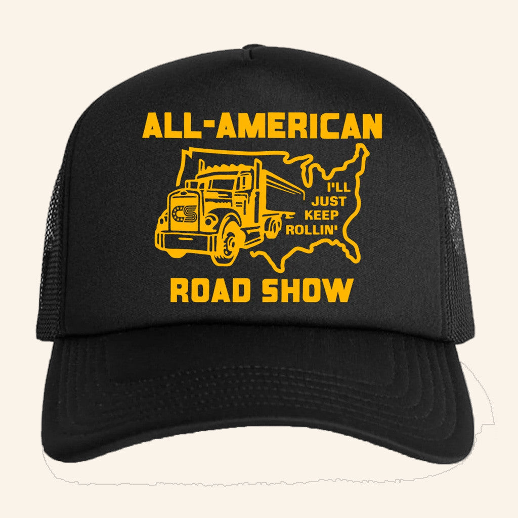 Chris Stapleton Merch All-American Road Show Trucker Hat Gifts For Besties Chris Stapleton Merch All-American Road Show Trucker Hat Gifts For Besties