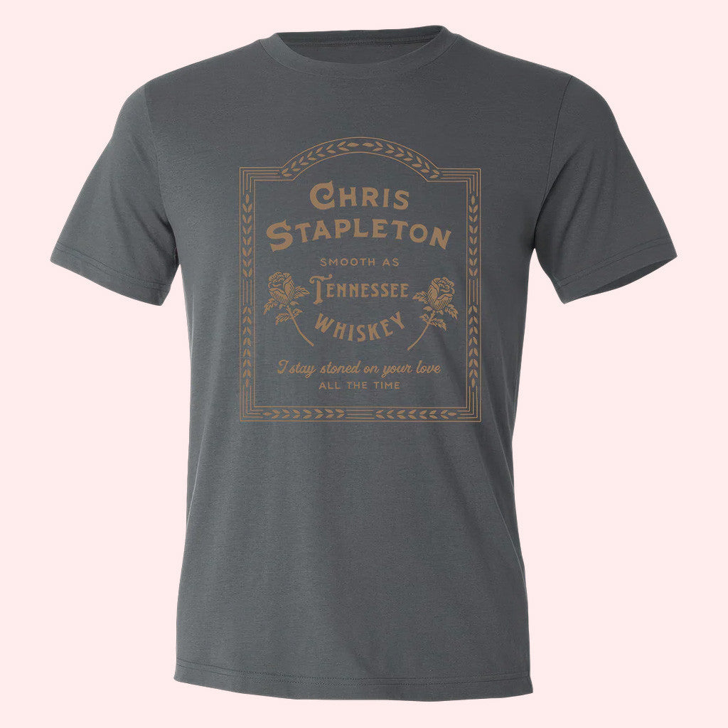 Chris Stapleton Merch The Tennessee Whiskey T-Shirt Gifts For Brother