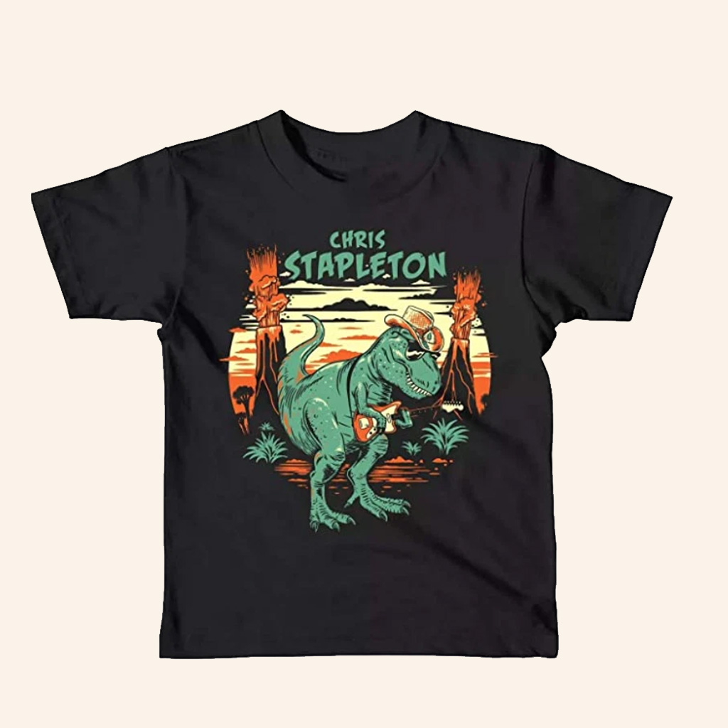 Chris Stapleton Merch The TRex Cowboy T-Shirt Music Related Gifts For Guys Chris Stapleton Merch The TRex Cowboy T-Shirt Music Related Gifts For Guys