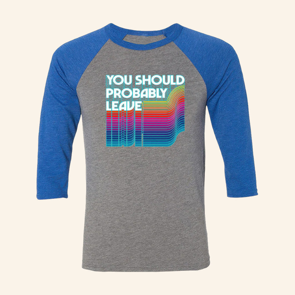 Chris Stapleton Merch Tour 2025 You Should Probably Leave Raglan Shirt Gifts For Friends Chris Stapleton Merch Tour 2025 You Should Probably Leave Raglan Shirt Gifts For Friends