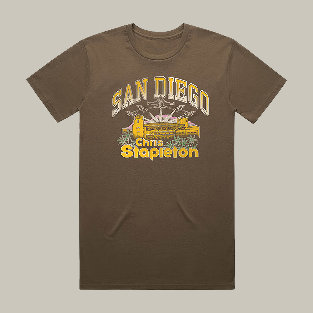 Chris Stapleton San Diego Event T-Shirt Music Clothes Cool Gift For Chris Stapleton Fans