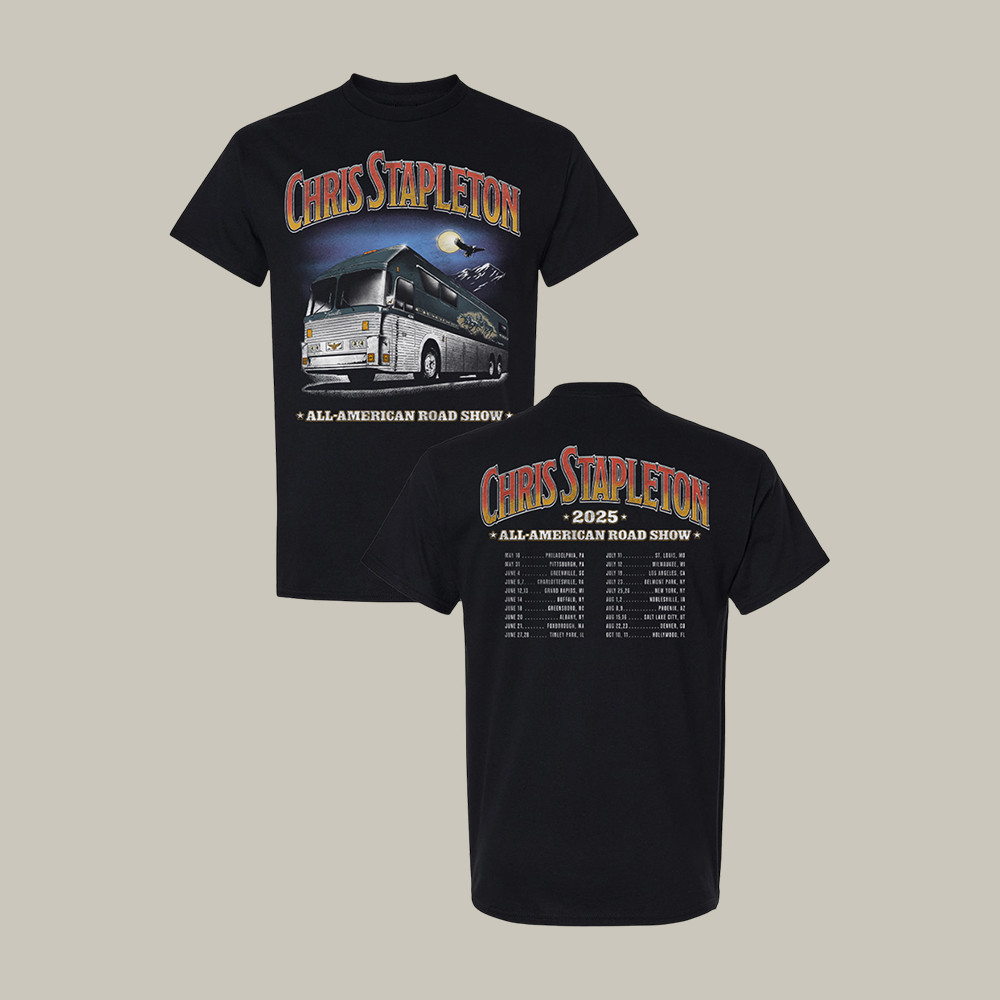 Chris Stapleton Tour Bus T-Shirt Music Concert Tee Chris Stapleton Lover Present