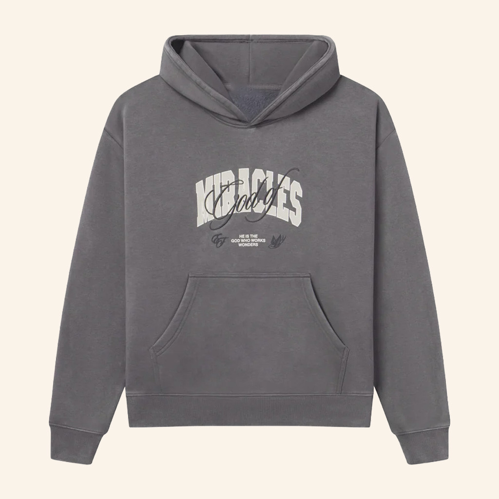 Christian Merch God of Miracles Hoodie Christmas Presents For Him Christian Merch God of Miracles Hoodie Christmas Presents For Him