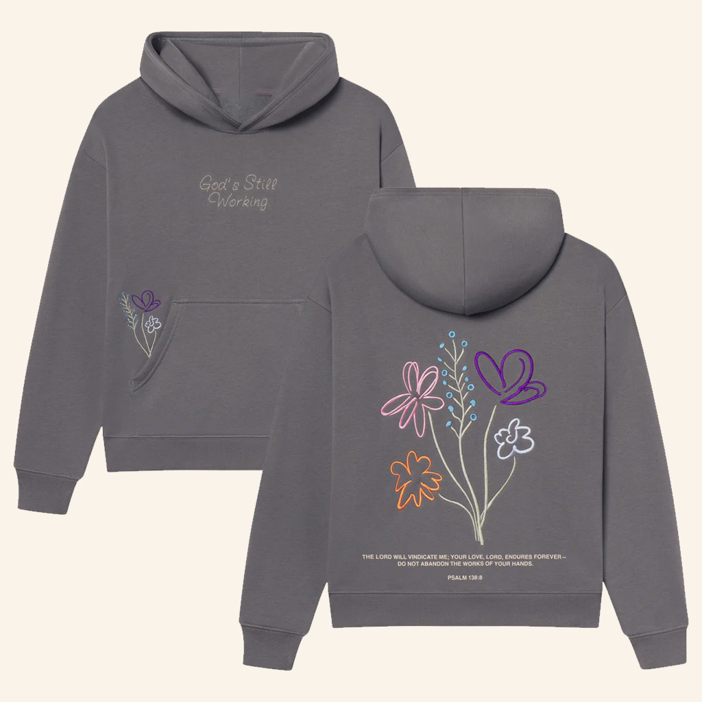 Christian Merch God's Still Working Hoodie Birthday Presents For Girlfriend