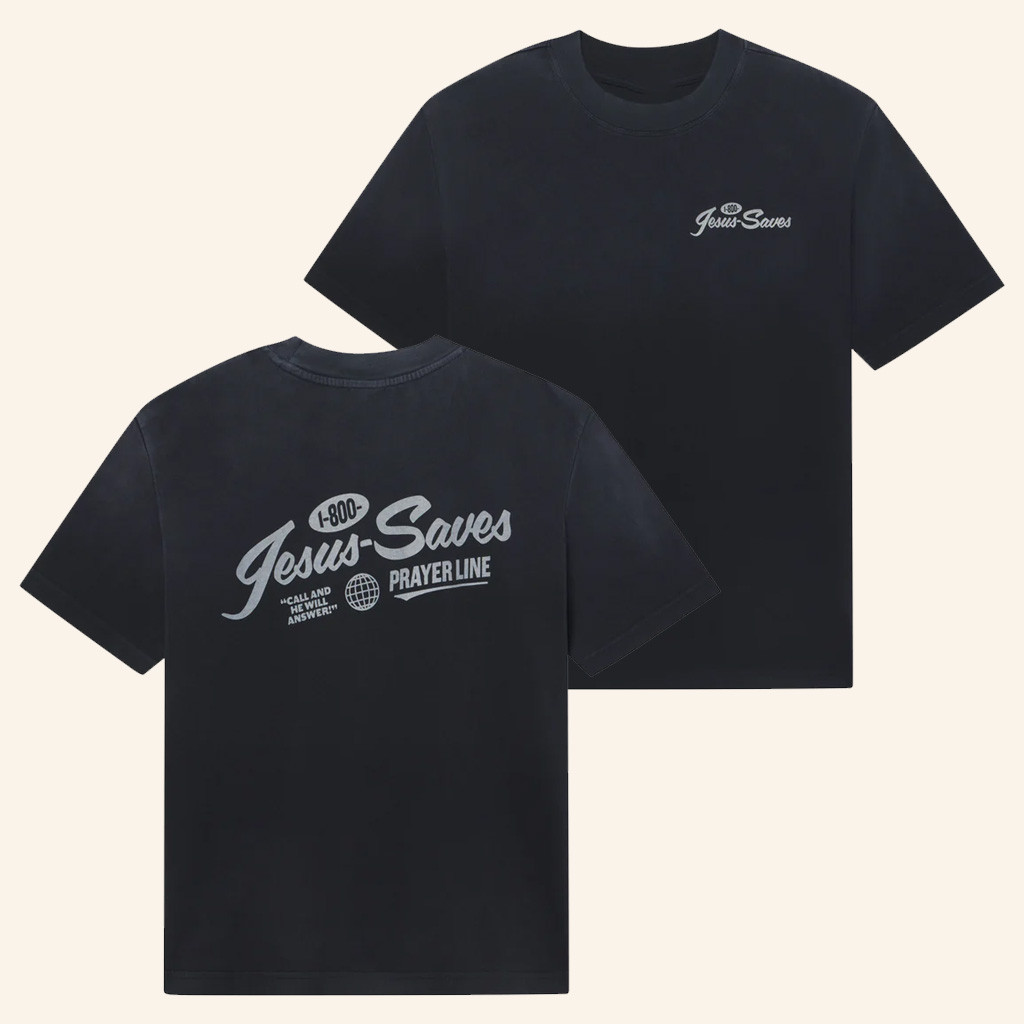 Christian Merch Jesus Saves Prayer Line T-Shirt Xmas Gifts For Christian Christian Merch Jesus Saves Prayer Line T-Shirt Xmas Gifts For Christian