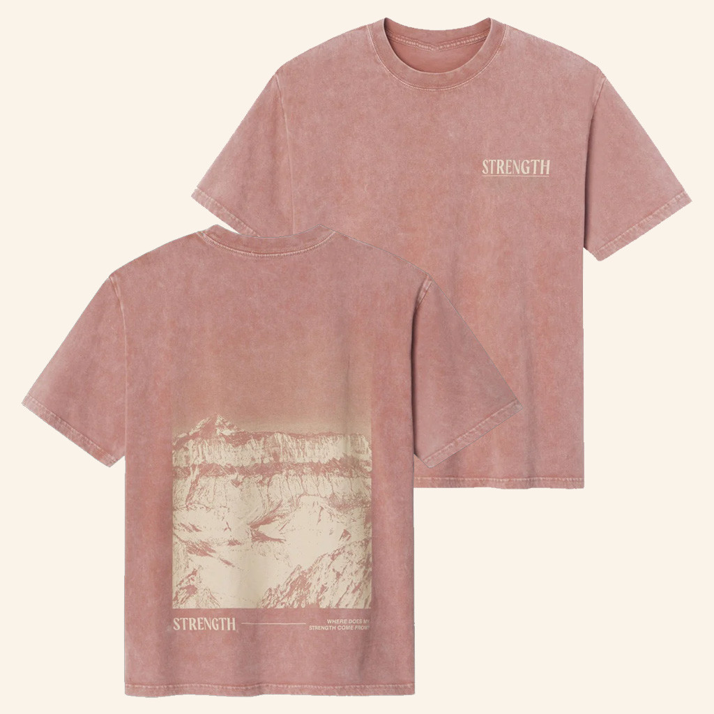 Christian Merch Strength T-Shirt Best Christmas Gifts For Brother