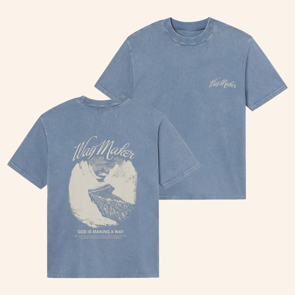 Christian Merch Way Maker T-Shirt God Is Making A Way Shirt Birthday Present For Him