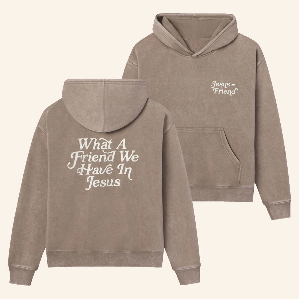 Christian Merch What A Friend In Jesus Hoodie Gifts For Christian