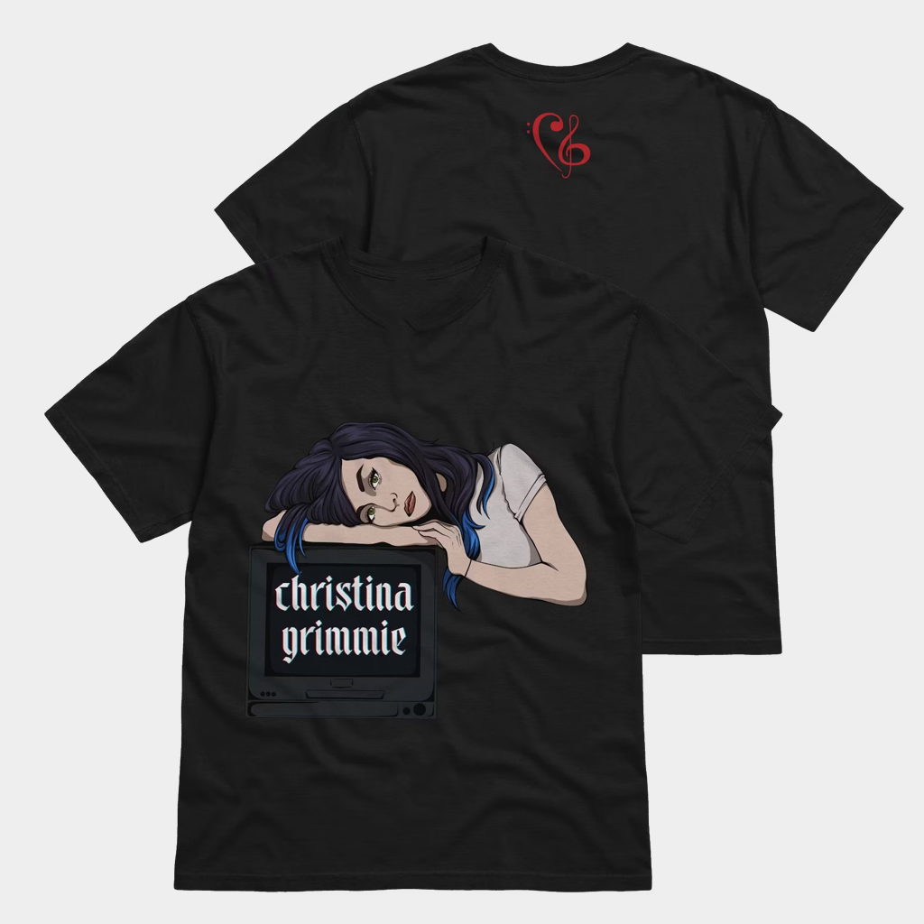 Christina Grimmie T-Shirt Birthday Presents For Girlfriend-1
