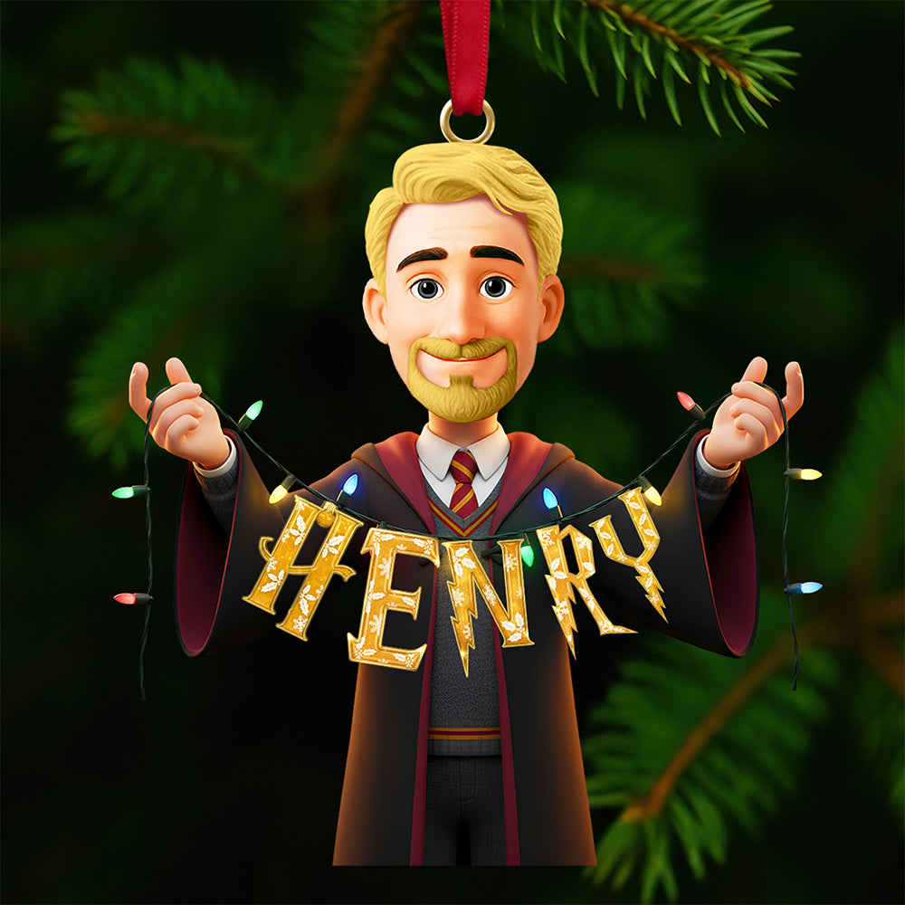 Christmas Alphabet Tree Ornament Personalized Gifts - Christmas Ornament Gift Idea