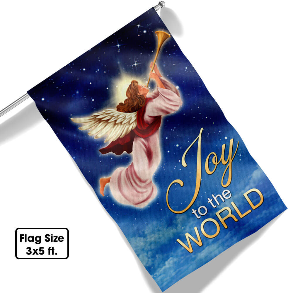 Christmas Angel Flag Joy To The World