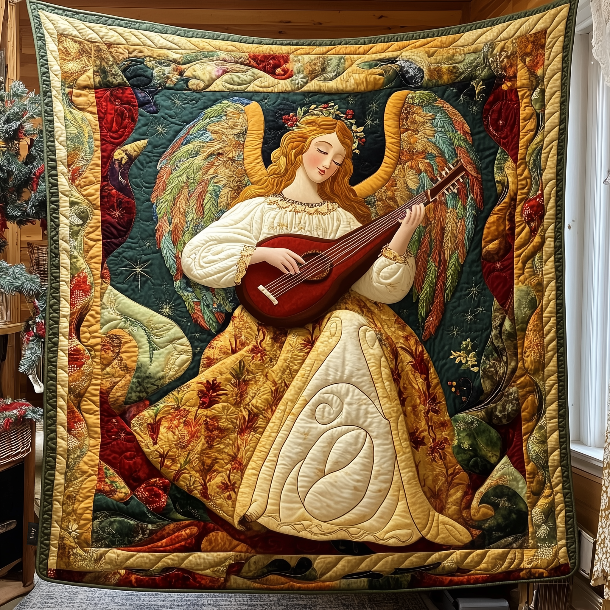 Christmas Angel Quilted Blanket Christmas Quilted Blanket Cute Christmas Gifts For Wife