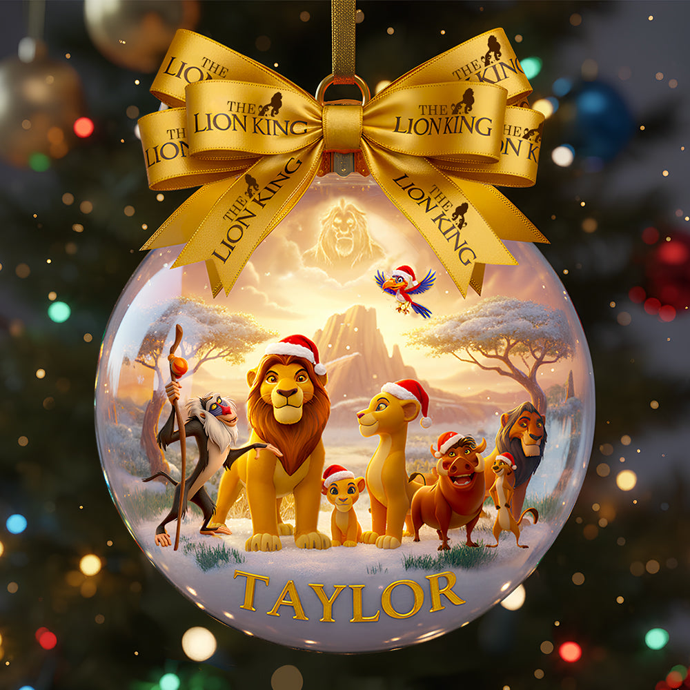 Christmas At Savanna Ornament, Personalized Gifts For Movie Fans - Holiday Tree Decoration Gift Christmas At Savanna Ornament, Personalized Gifts For Movie Fans - Holiday Tree Decoration Gift