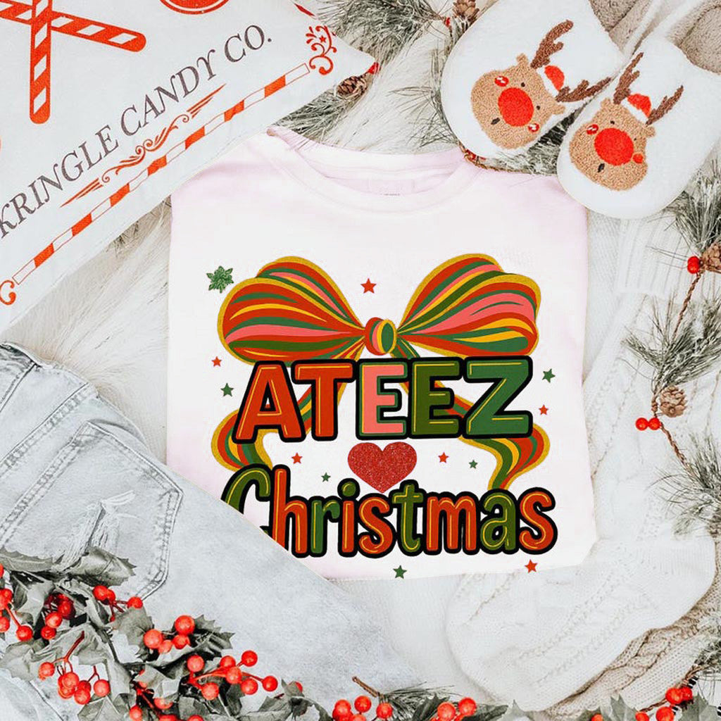 Christmas Ateez Sweatshirt Ateez 2025 World Tour In Your Fantasy Sweatshirt Christmas Gifts