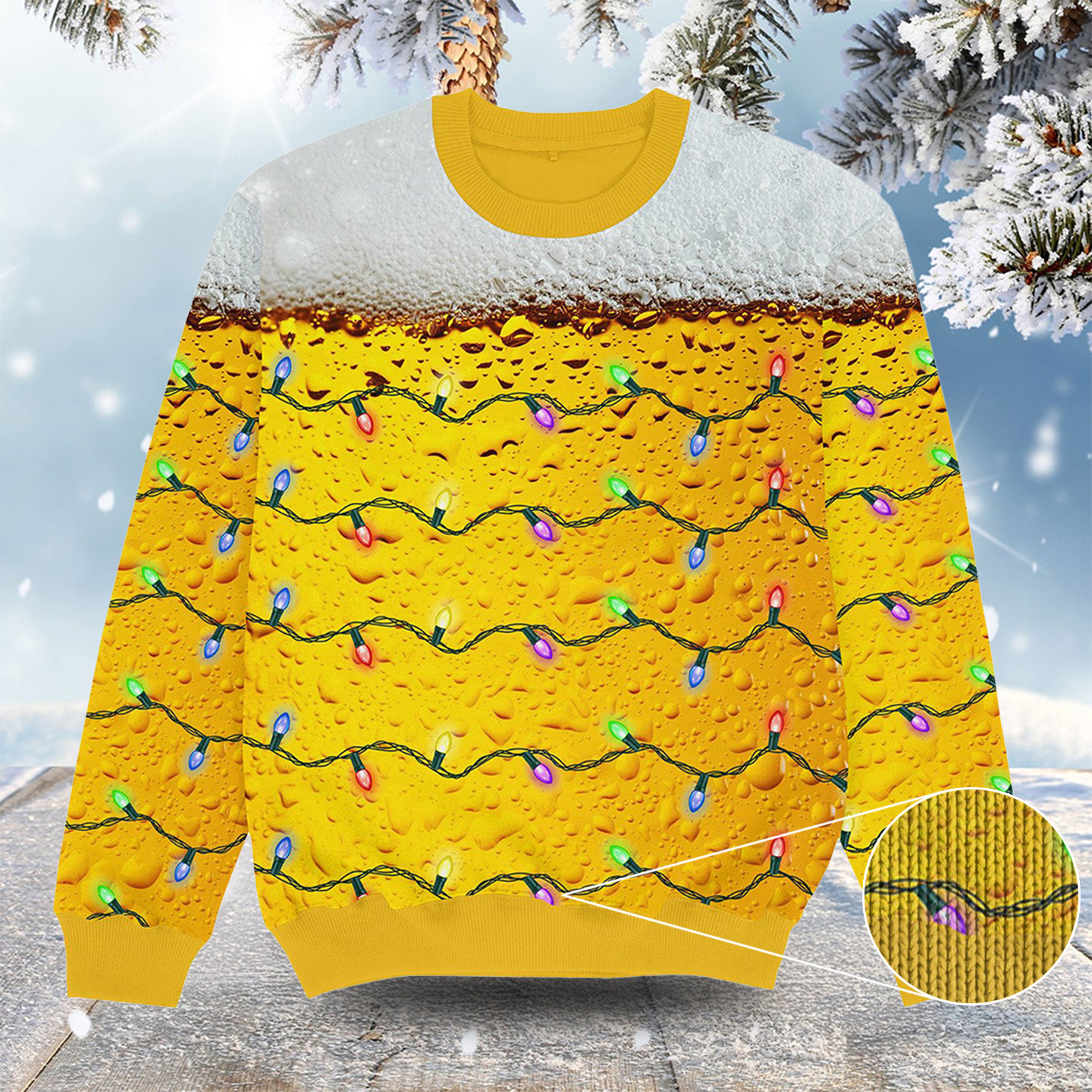 Christmas Beer Christmas Ugly Sweater Funny Xmas Apparel Christmas Presents For Brother