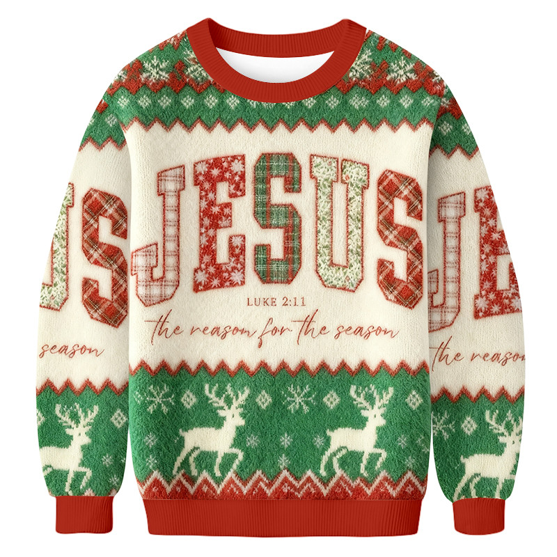 Christmas Bible Verse Christmas Ugly Sweater Holiday Clothing Xmas Gift For Husband