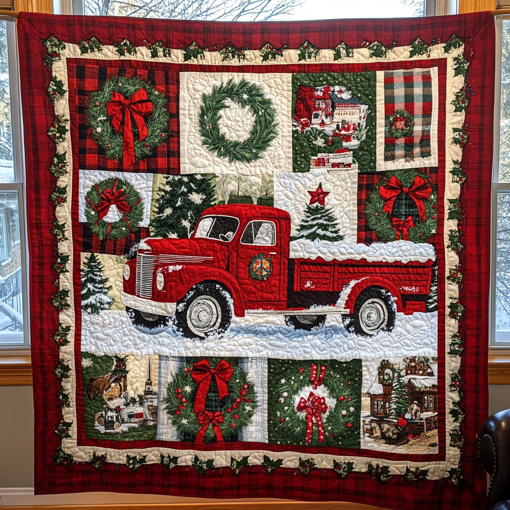 Christmas Car Quilt Blanket Throws For Couch Cool Gifts For Christmas Holiday