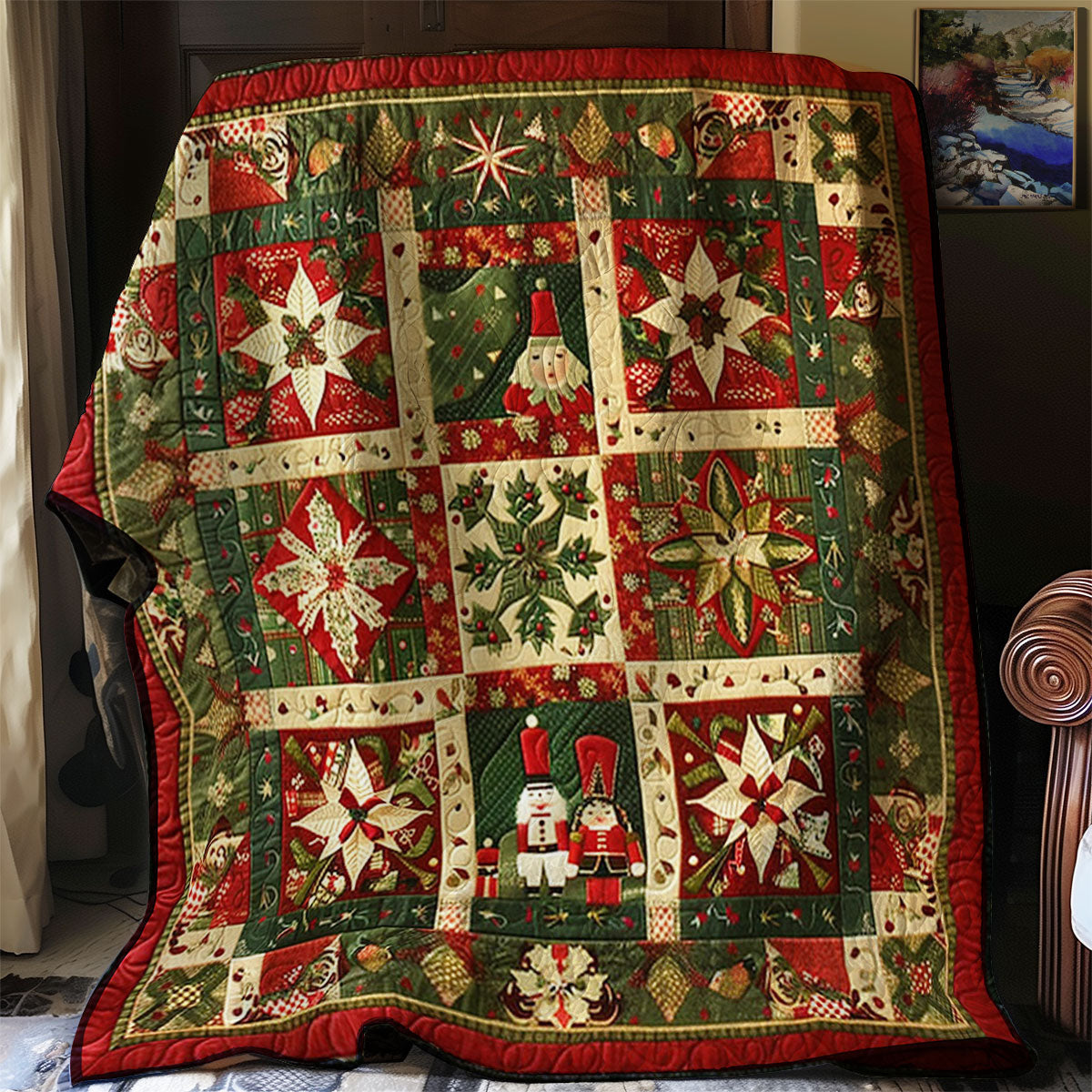 Christmas Gift Quilt Blanket Throw Blankets For Couch Meaningful Gifts For Grandma