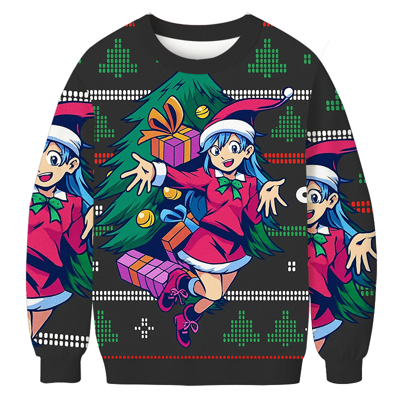 Christmas Girl Christmas Ugly Sweatshirts Christmas Gift For Friends