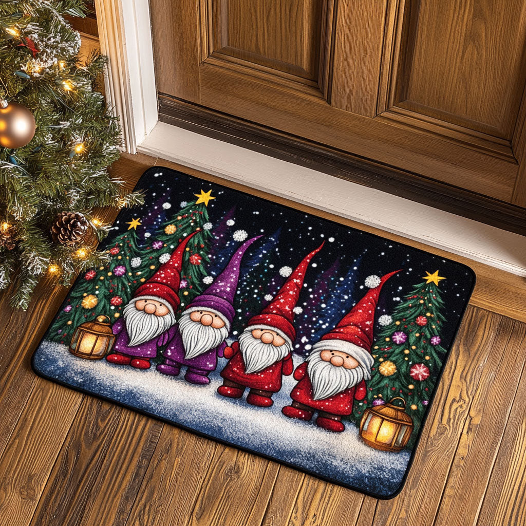 Christmas Gnome Doormat Best Gift For Friends and Family on Christmas Day