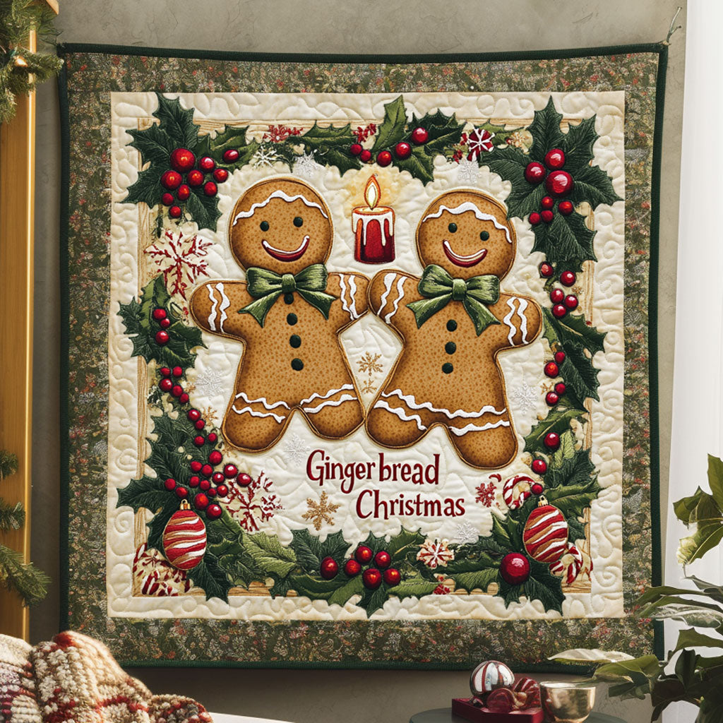 Christmas Hug Gingerbread Quilt Blanket Throw Blankets Best Christmas Gift Ideas